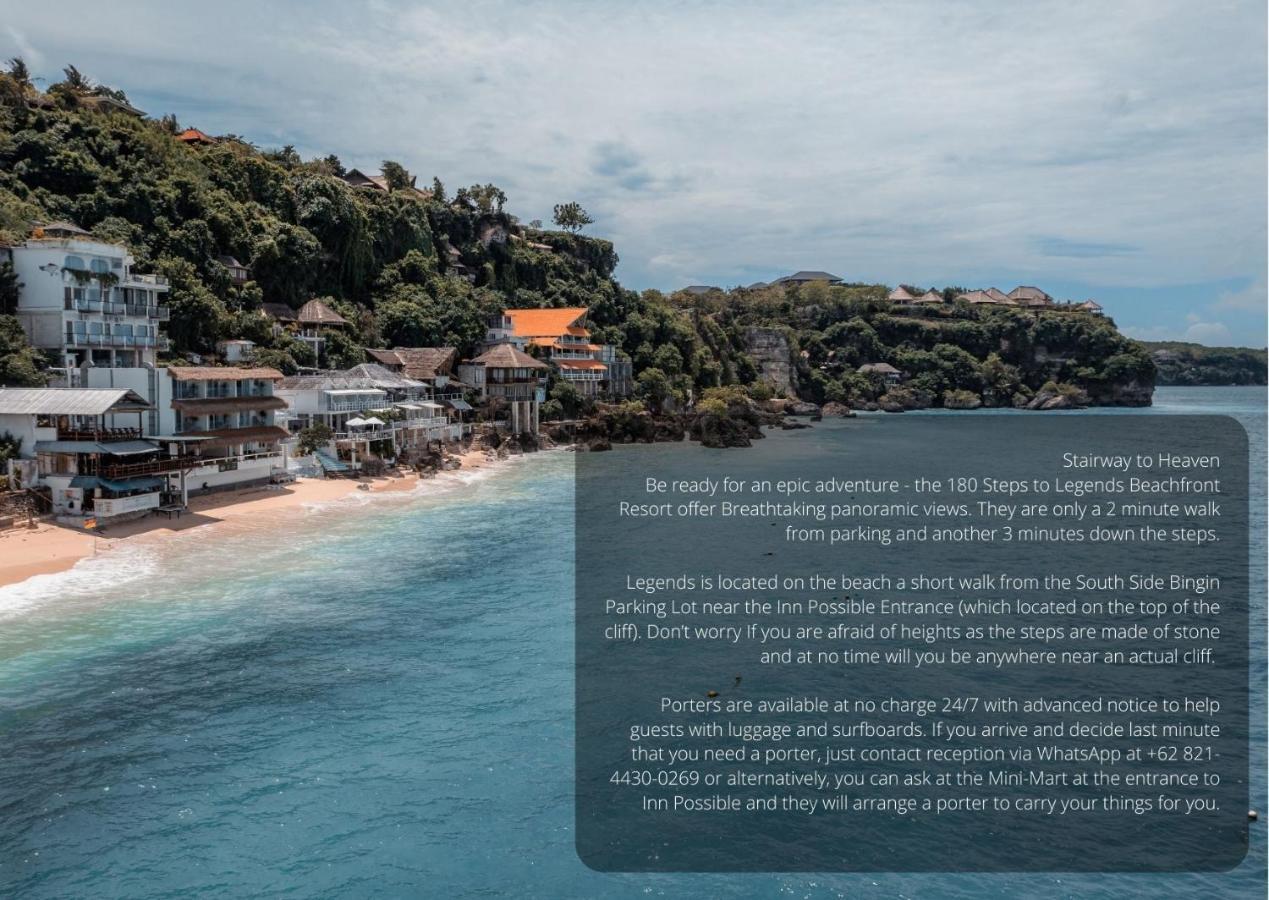 Legends Beachfront Resort Uluwatu Kültér fotó